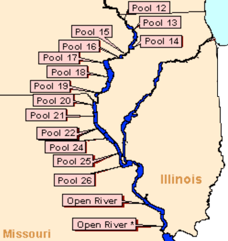 Mississippi River Depth Chart
