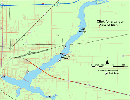 High Rock Lake Depth Chart