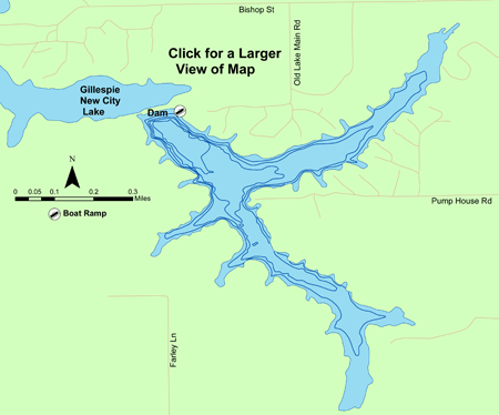 Lake Profile -- GILLESPIE OLD CITY LAKE