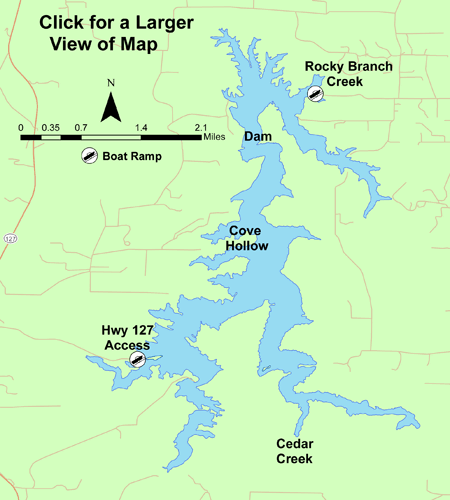 Union Reservoir Depth Chart