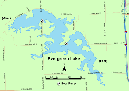 Green Lane Reservoir Depth Chart