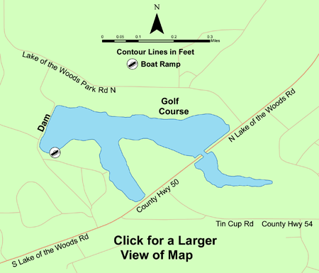 Lake Profile -- LAKE OF THE WOODS (CCFPD)