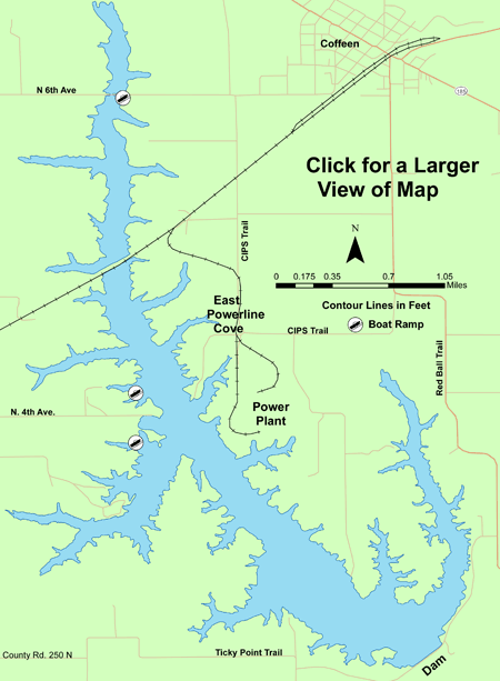 Cave Run Lake Depth Chart