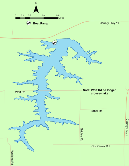 Cass Lake Depth Chart